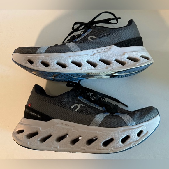 On Running Cloudeclipse Women’s Size 8 Black Frost 3MD30091197 Running Shoes - Picture 9 of 10